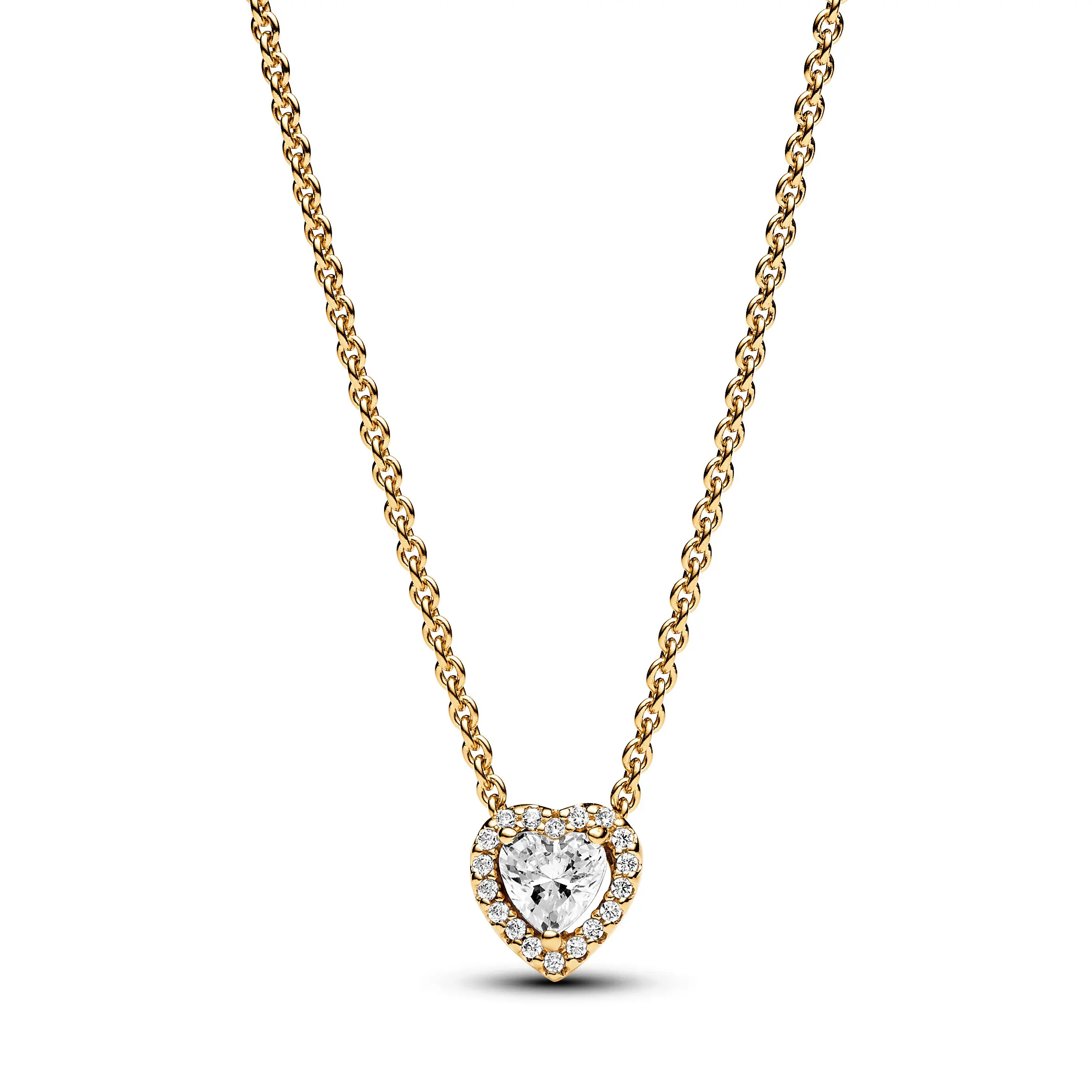 Pandora Sparkling Heart Collier Necklace 368425C01-45