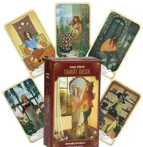 Cozy Witch Tarot Deck - Perfect for Divination and Psychic Readings