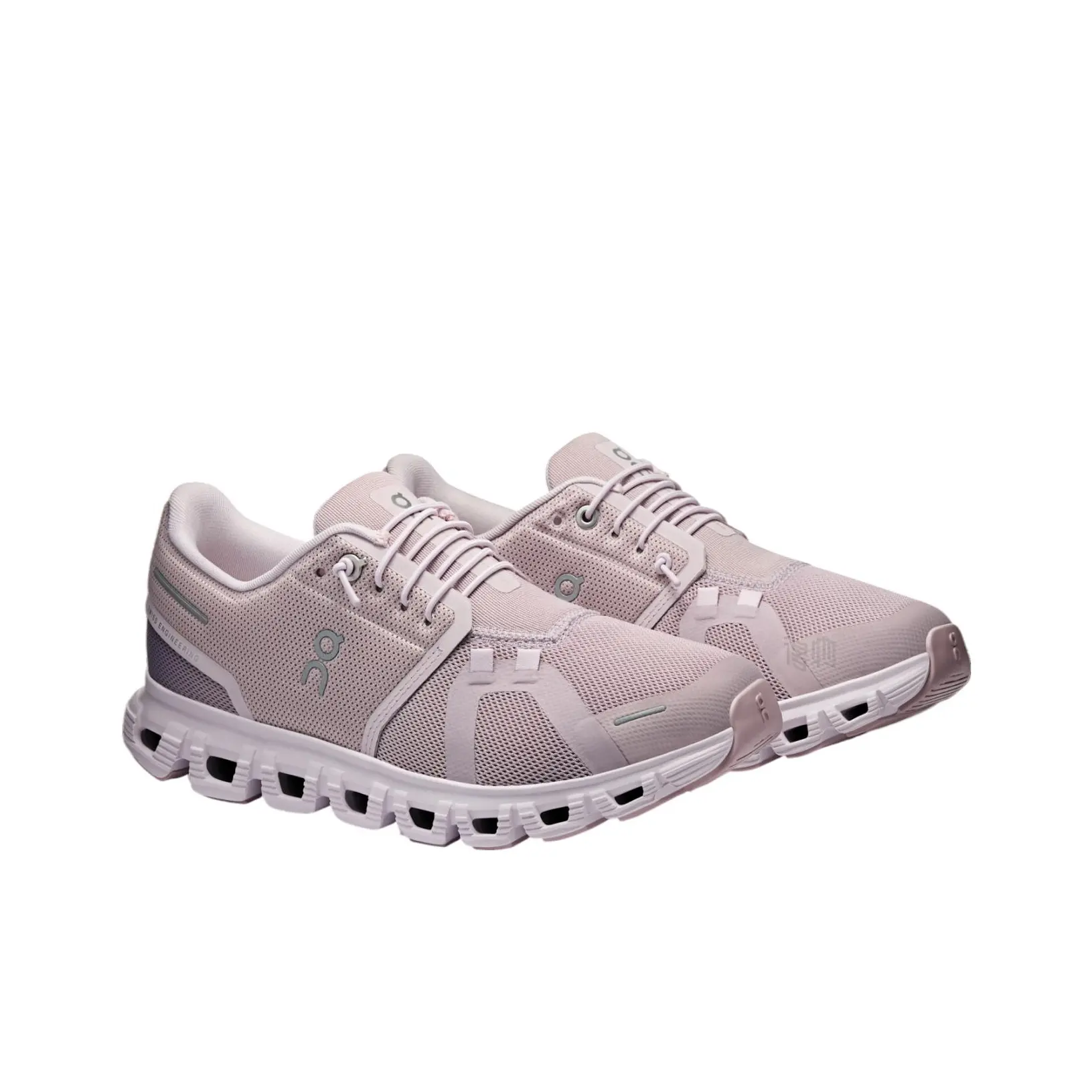 Woven‑mesh low‑cut sport sneakers, gentle pale lavender pink colorway, hollow cushioned outsole & flexible structure, game‑changer to upgrade your athletic shoe collection