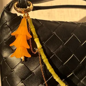 Puakenikeni Fairy Bells Keychain for Purse or Keys