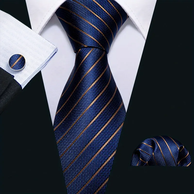 Blue golden stripes