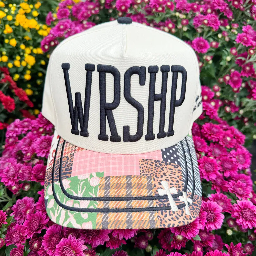 WRSHP - Patchwork - Puff Embroidered Hat