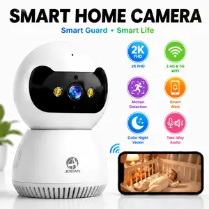 JOOAN C9TS-U 355° PTZ 3MP HD Security Camera with 5G&2.4G WiFi Night Vision 2-Way Audio Human Detection Motion Alert for Home Baby Pet Monitoring Connection