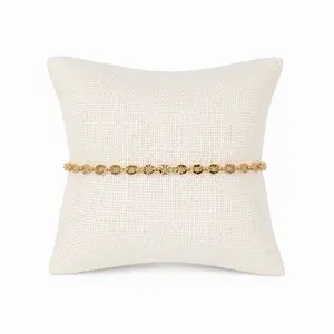 Dainty Eclipse Bracelet - Gold Plated - Fits 7.5 inches