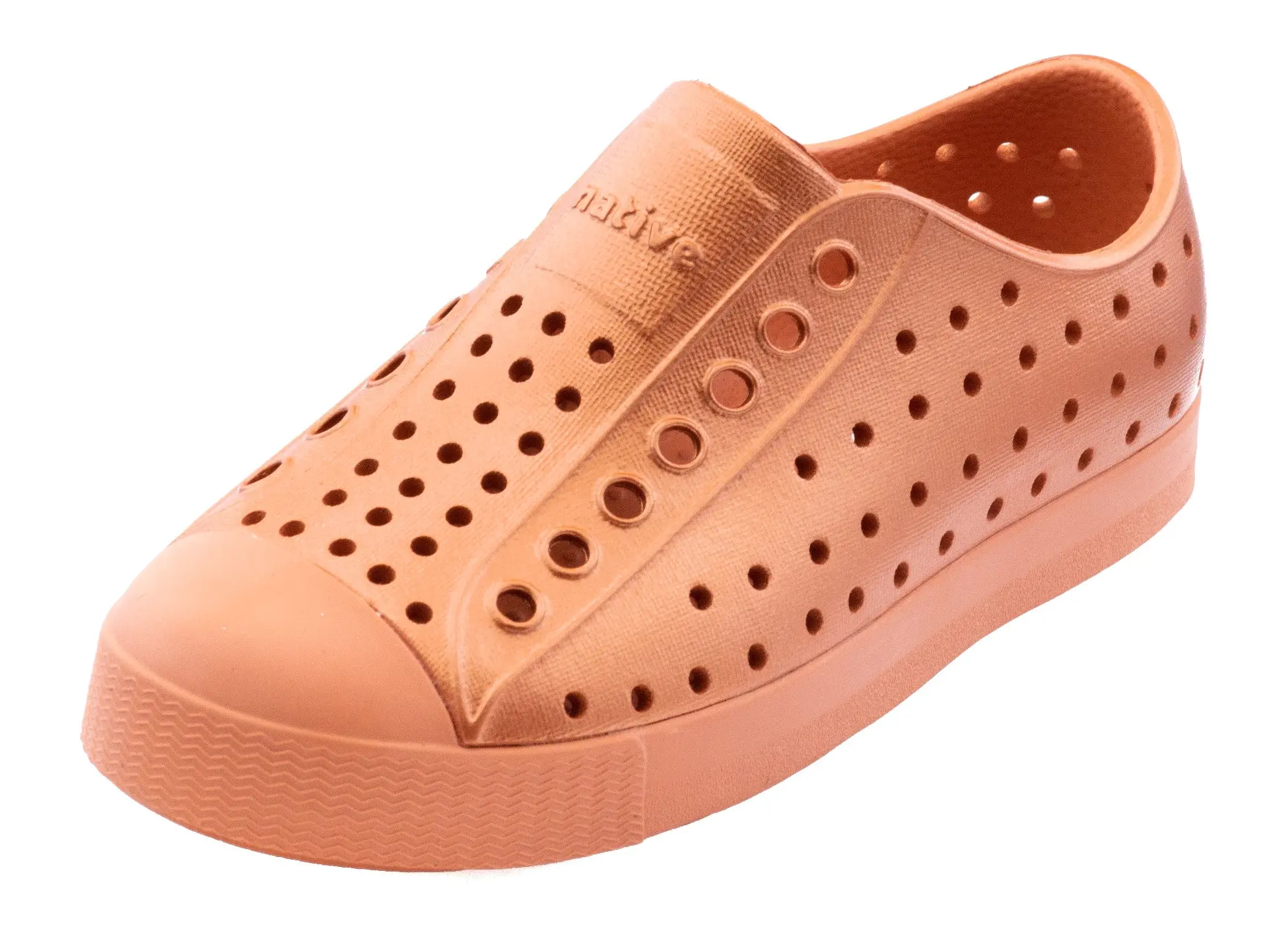 Native Jefferson Metallic Kids Shoes - Orange - C11 15100117-2800-C11