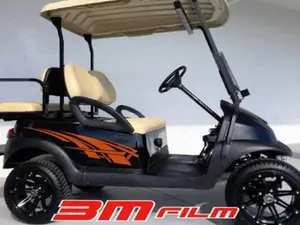 golf cart side stripe kit decals vinyl racing graphics kit for custom carts universal wrap sticker set