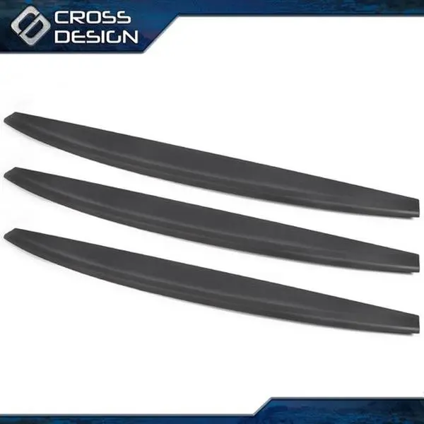 CROSSDESIGN 3PC Tailgate Cover Molding Top Cap Protector Spoiler - Automotive Direct Replace Body Kit Accessories, Vehicle Top Guard Auto Replacement Part for 2009-2018 Dodge Ram, Car Accessory