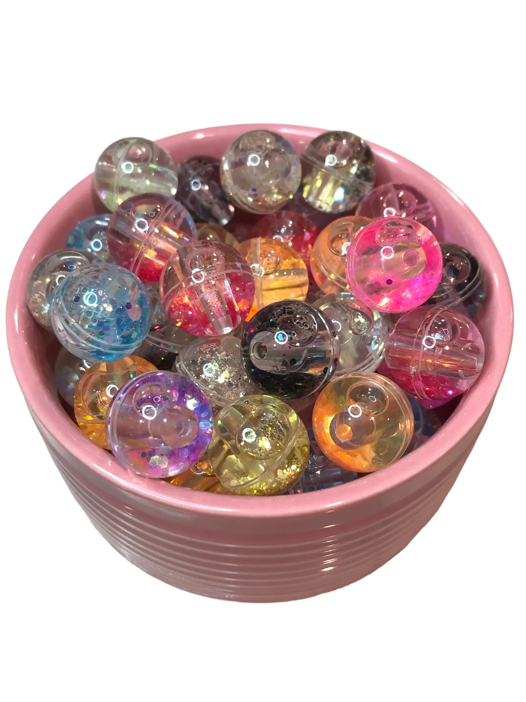18mm Glitter Beads for DIY Pens