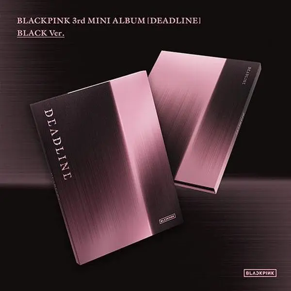 BLACKPINK DEADLINE 3rd Mini Album CD BLACK PINK Ver 72P Photobook 4 Selfie Photocards Poster