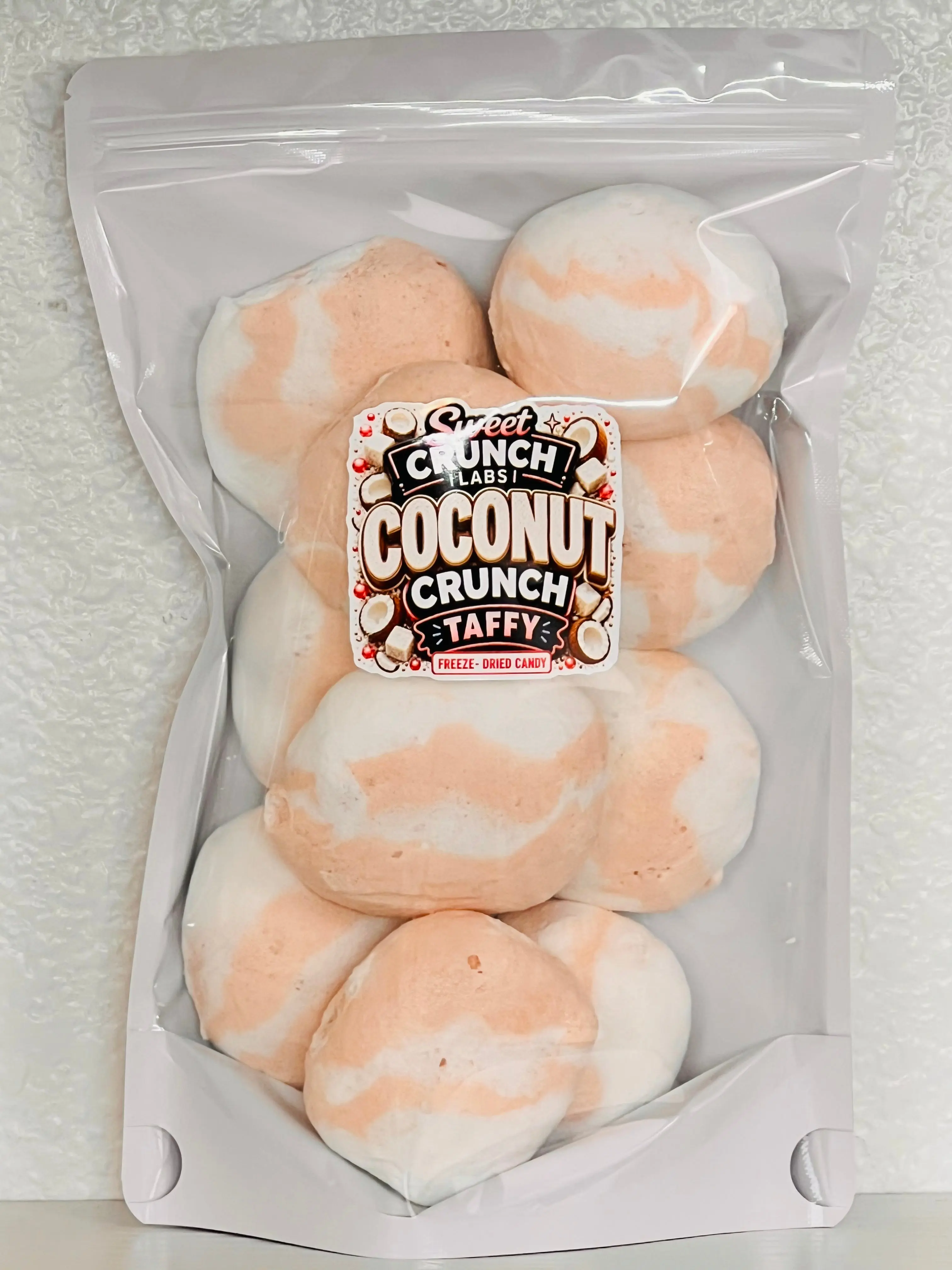 Coconut Freeze Dried Taffy