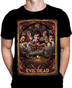 Necr0n0mic0n Tshirt Gothic Horror Film T-Shirt, Movie Poster Tee
