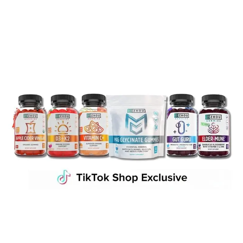 The Total Wellness Gummy 6-Pack Stack