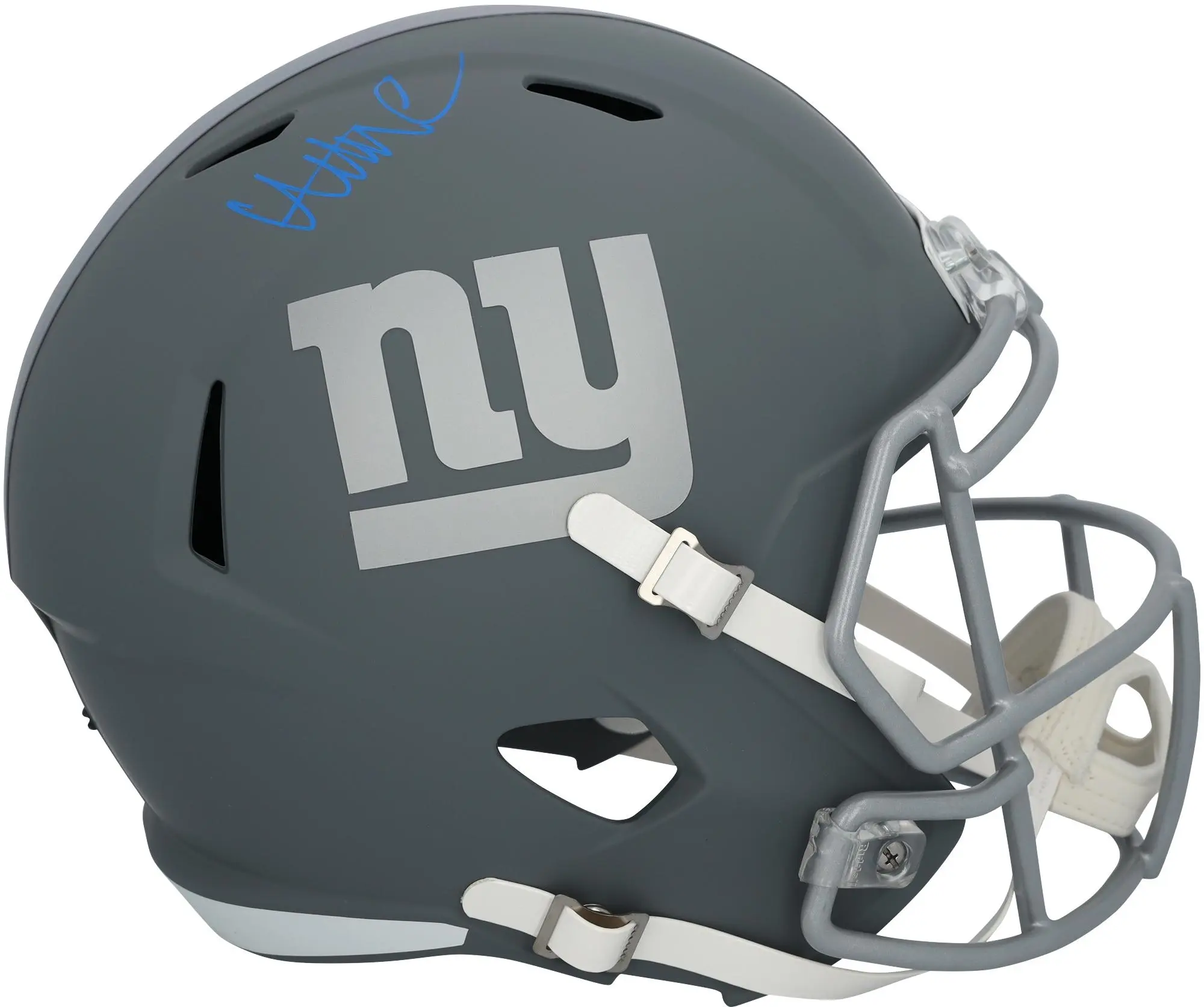 Abdul Carter New York Giants Autographed Riddell Slate Speed Replica Helmet - Fanatics Authentic Certified