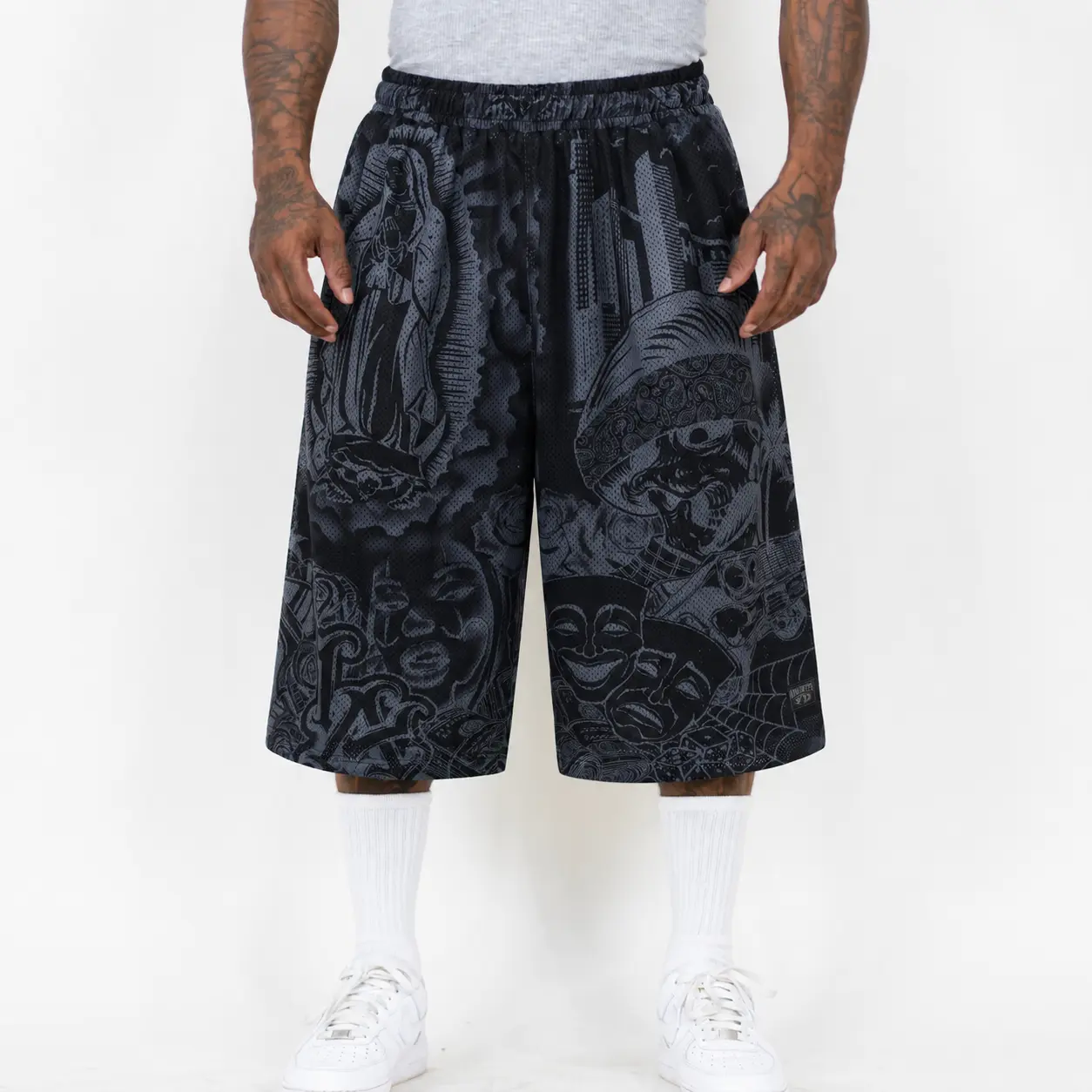 FB County Graffiti Mesh Shorts FB County Graffiti Mesh Shorts