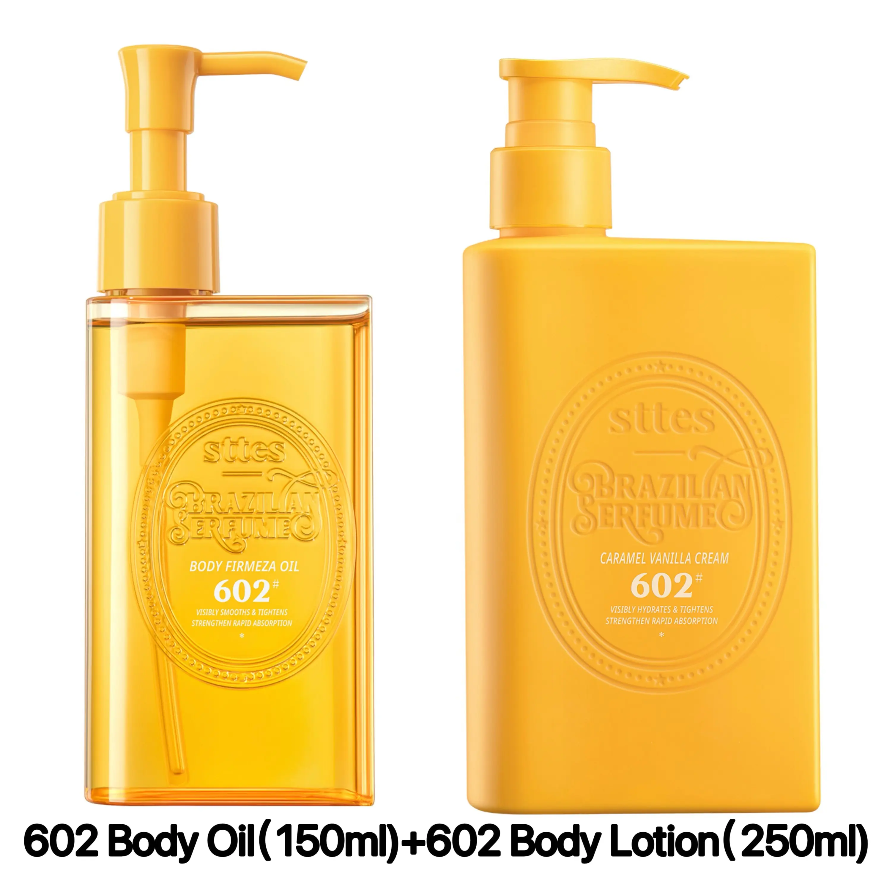 602 Body Oil（150ml)+ 602 Body Lotion（250ml)
