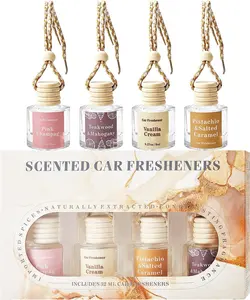 Car Air Freshener Diffuser, Hanging Car Scents Air Freshener, Car Fresheners Long Lasting, Essential Oil Diffuser, Fragrance Oil Air Diffuser, pcs