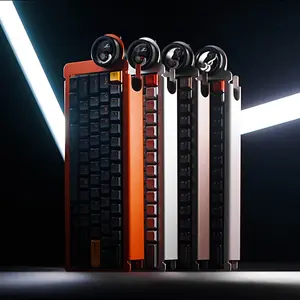 Ice Ring 63 RT HE Magnetic Wired Gaming Keyboard, 0.01mm Accuracy, 0.125ms Latency, TTC KOM Hall Effect Magnetic Switches, Lightweight All-Metal, RGB Gaming Accessories