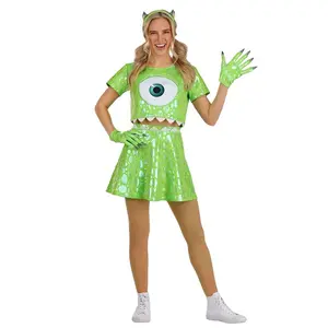Women's Pixar Monsters Inc. Mike Wazowski Costume (© Disney) (© Disney/Pixar)