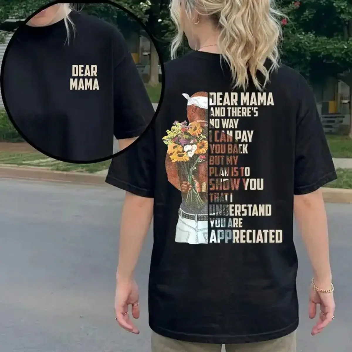 Dear Mama 2pac Shirt, There's No Way I Can Pay You Back Sweatshirt, Quote Rapper Hoodie, Gift For Mom, Unisex Sweater Pullover Tee