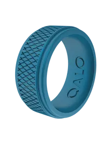Men's Crosshatch Q2X™ Silicone Ring