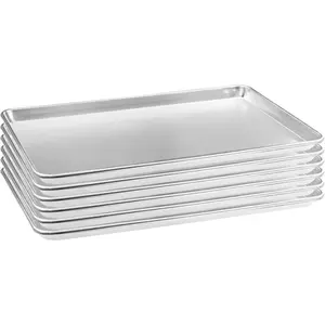 Baking Sheet Pan 18"L X 13"W X 1"H Cookie Sheet, 6Packs, For Oven in Bakery & , Kitchen