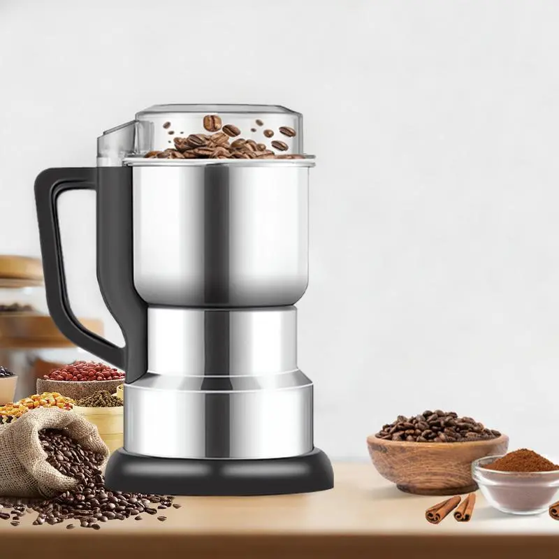 Fast Electric Coffee & Grain Grinder for Home & Office, Food-Grade Safety, Multifunctional Espresso & Bean Mill, Perfect Gift for Coffee Lovers
