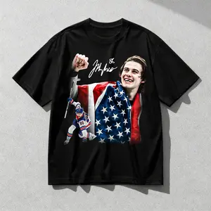 JACK HUGHES "GOLDEN GOAL" Adult and Youth TEE, Team USA T-Shirt, Winter Olympics Shirt, Graphic Tees, Vintage Y2K, Streetwear, Gift For Fan
