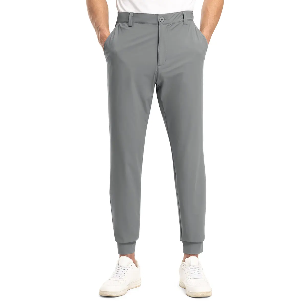 【CLEARANCE】YSENTO Men's Golf Joggers Pants with 4 Pockets Slim Fit Stretch Sweatpants Running Travel Dress Work Casual Pants for Men