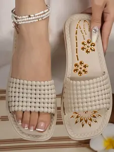 Women's Fashion Beach Sandals New Arrival, Open Toe Design, Perfect for Outdoor Vacation, Comfortable and Stylish Shoes