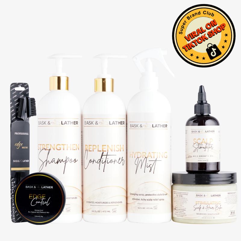 XL Growth & Style Bundle + Free Edge Brush