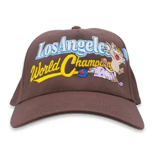 Embroidered Snapback Baseball Hat with Anime Design for Men and Women - Adjustable Cotton Unisex Casual Hat, 59cm Size