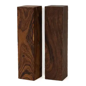 Hardwood Ironwood Blanks, Exotic Wood – Woodchucks Wood – Hardwood Lumber – Natural Wood for DIY Crafts – Ironwood Lumber Turning Blanks – Size 8 x 2 x 2 inches – Pack of 2