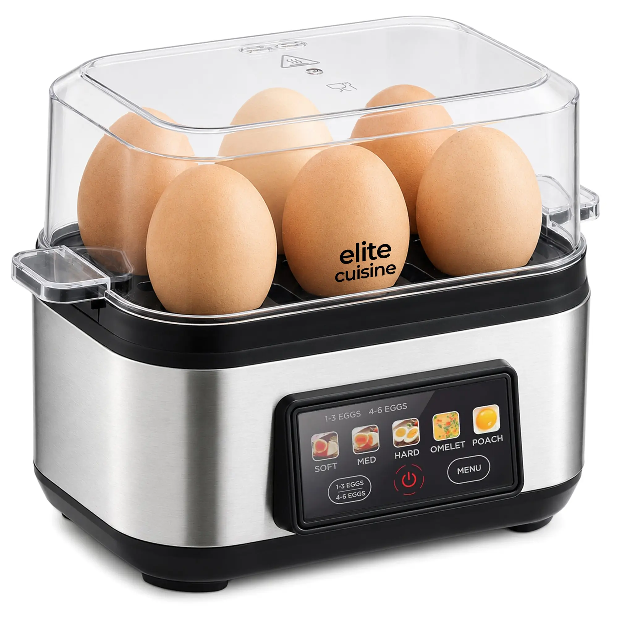 Elite Cuisine EGCL0062 Egglogic Digital Onsen Tamago Egg Cooker