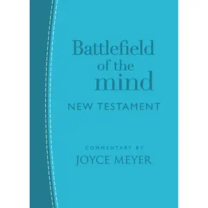 Battlefield of the Mind New Testament: Arcadia Blue LeatherLuxe® by Joyce Meyer [Hardcover Book]