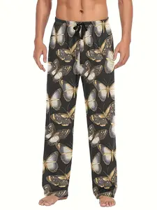 Men's Sleepwear Pants, Independent Lower Wear, Casual Pants, Home Choice, Fashionable Style Suitable for Outdoor Use