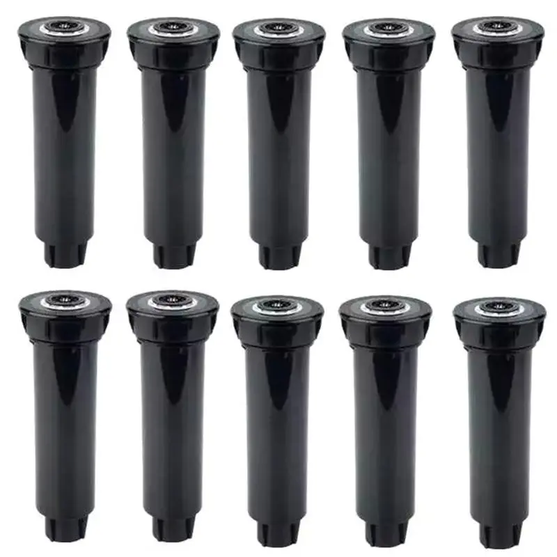 10Pcs Pop-Up Sprinkler Lawn  Spray-Head for Garden Supplies 360 Degree Irrigation Equipment Gear Sprinkler