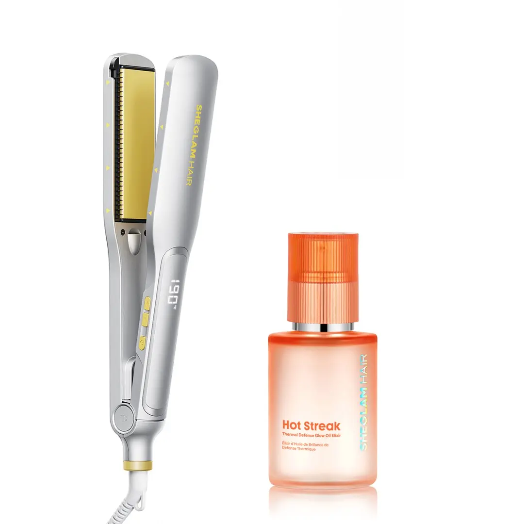 Straightener + Thermal Defense Oil-80ml）