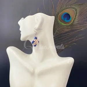 Cute multiple color small Flower Earrings