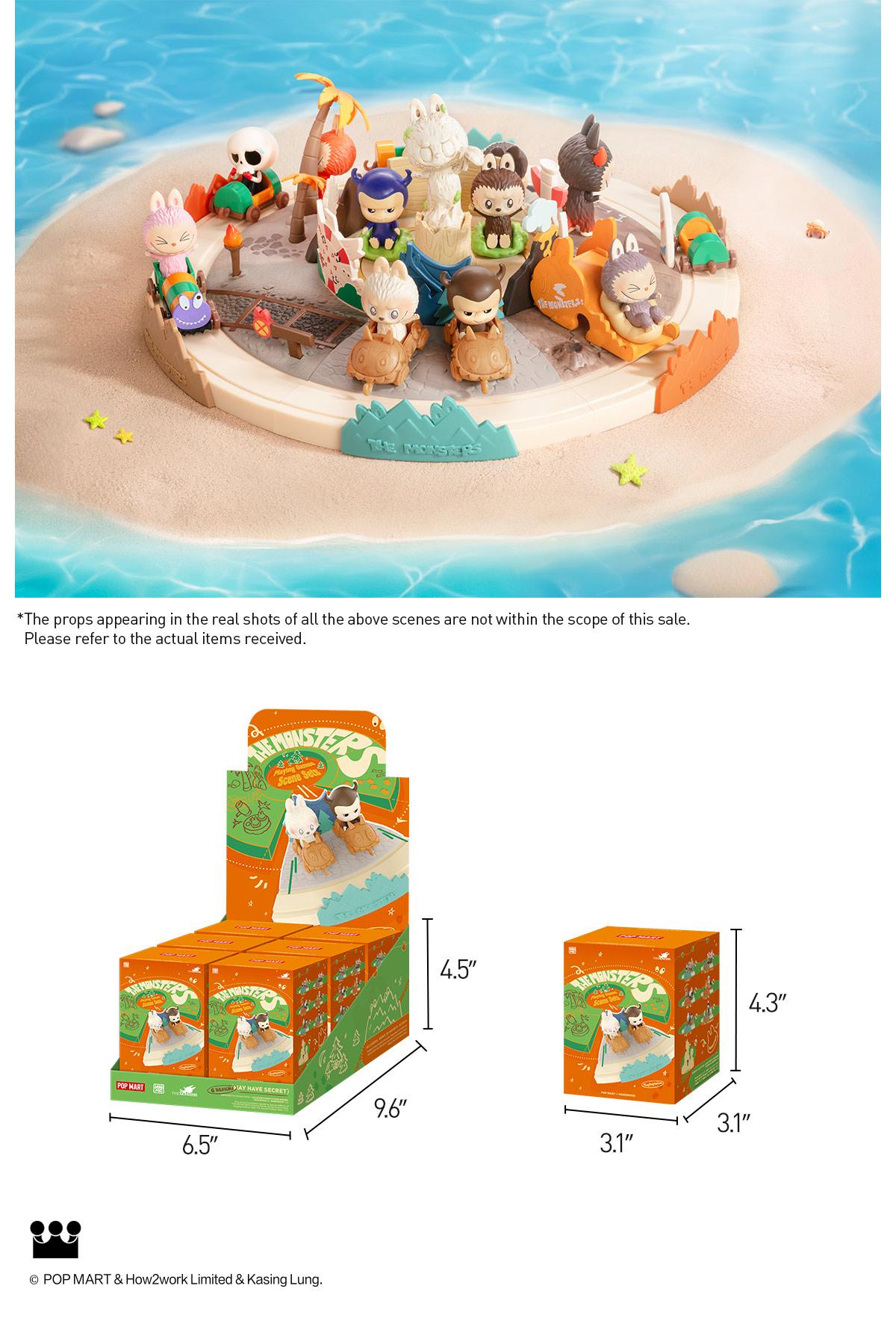 THE MONSTERS Playing Games Series Scene Sets, Blind Box, Mystery Box