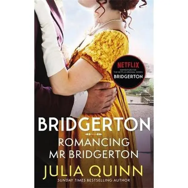 Used Good Romance Historical Fiction Literature Book - Romancing Mr. Bridgerton (Bridgerton Book 4) by Julia Quinn, English Paperback Edition