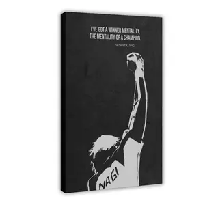 Anime Blue Lock Nagi IV Canvas Poster Wall Art for Home Bedroom Office Dorm Room Decor