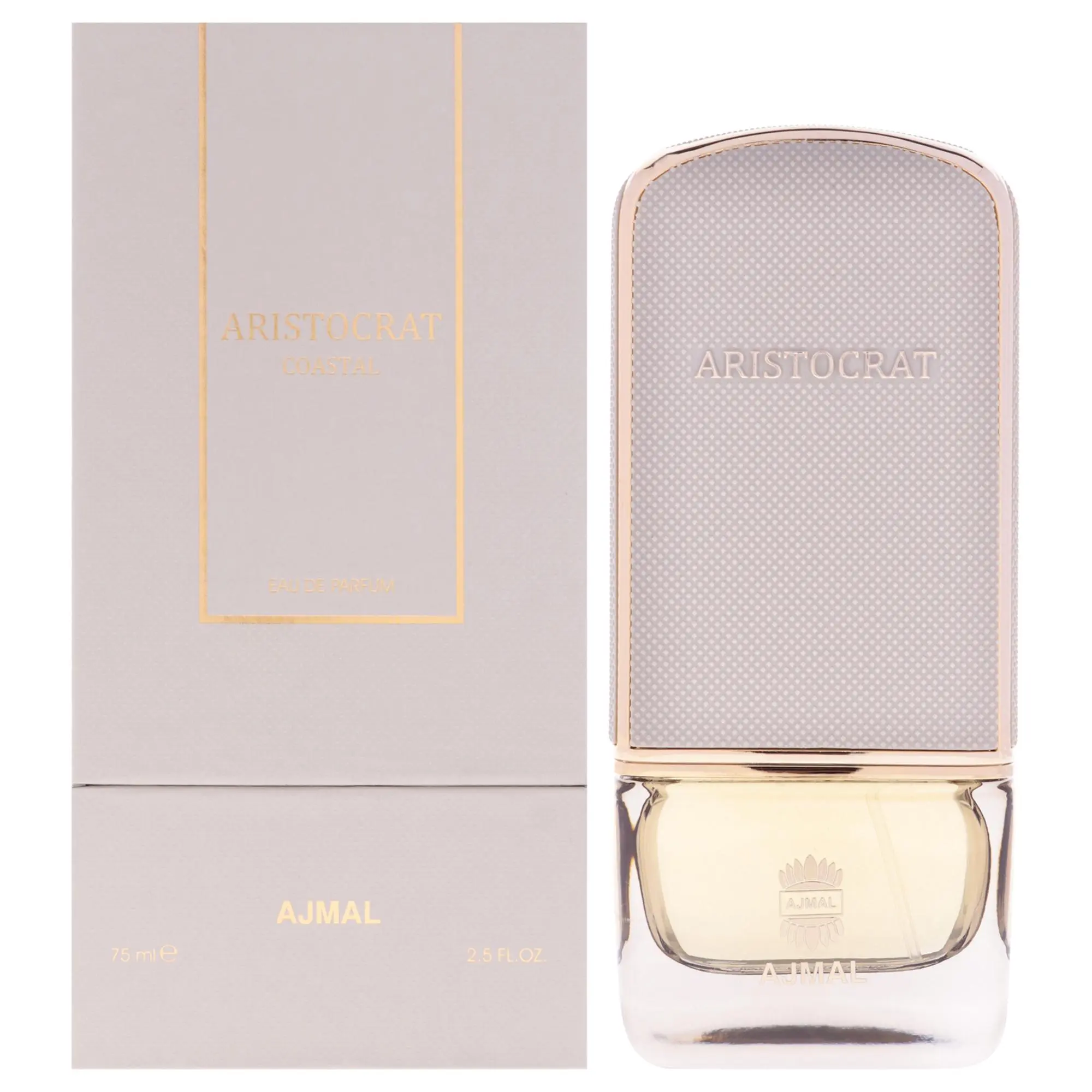 Aristocrat Coastal by Ajmal - Refined Men's 2.5 fl oz EDP Spray, Unisex Fragrance (Beauty & Personal Care)