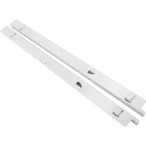 HECASA Slide Draw Support Rail Rack Set Replacement for 240530601 (Left) 240530701 (Right) 917557 AP2116589 PS430916 917558 AP2116590 PS430917 Compatible with Frigidaire Refrigerator