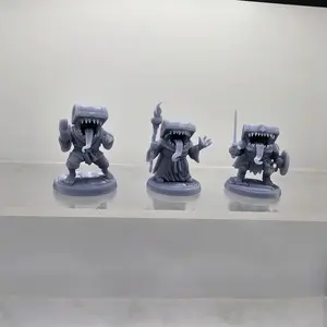 Mimic Bothers Miniature set of 3 Unpainted  | D&D DnD