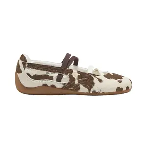 PUMA Womens Speedcat Ballet Cow Flats Casual - Brown