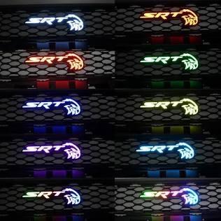 SRT Trackhawk LED Emblem/Badge for Front Grille