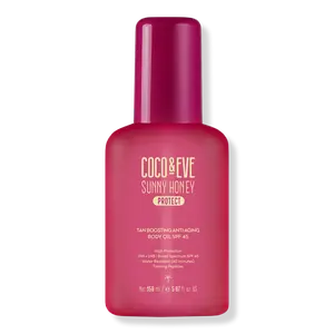 Coco & Eve Tan Boosting Anti-Aging Body Oil Spf45