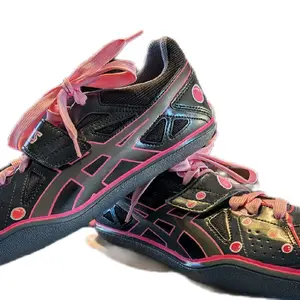 Hand painted Throw shoes Size 9