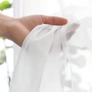 1pc White Wedding Backdrop Curtain, White Milk Silk Backdrop Curtain, White Polyester Photography Background For Wedding Party Ceremony Stage Decor, Bridal Party, Anniversary Party Stage Decor, Shower Birthday Party Home Room Photo Backdrop Decor