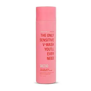 salt.xo Grapefruit Sensitive Yoni Gel Wash, Intimate Care Gel for Women, Intimate Care Gel for Women, pH Balance V Wash Cruelty-Free, Feminine Hygiene Products (8 Fl Oz)